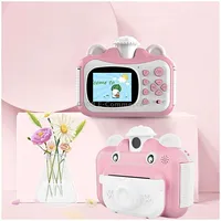 Kx01-1 Smart Photo and Video Color Digital Kids Camera without Memory CardPinkWhite