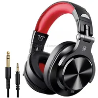 Oneodio A70 Black Red Head-Mounted Wireless Bluetooth Stereo Headset