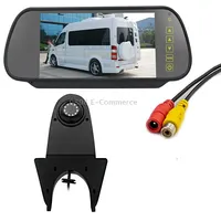 Pz506 Car Waterproof Reversing View Camera  7 inch Rearview Monitor for Mercedes Benz