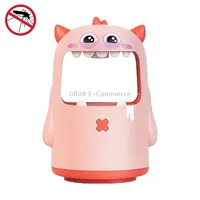 Small Monster Mosquito Lamp Usb Photocatalyst Home Bedroom Physics RepellentPink