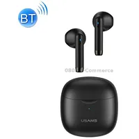 Usams-Ia04 Zero Sense Series Wireless Bluetooth 5.0 Mini Tws Earphone with Charging Box Black