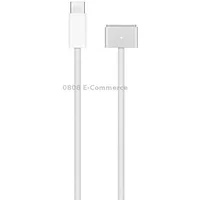 Usb-C / Type-C to Magsafe 3 Braided Fast Charging Data Cable, Length 2M White