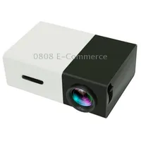 Yg300 400Lm Portable Mini Home Theater Led Projector with Remote Controller, Support Hdmi, Av, Sd, Usb InterfacesBlack