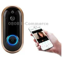 M6 Pro 1080P Smart Wifi Doorbell Intercom Video Ring Ir Entry Door Alert Wireless Security Chime Cam Alarm with Camera