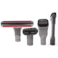 4 Pcs Household Wireless Vacuum Cleaner Brush Head Parts Accessories for Dyson V6