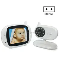 Bm850 3.5 inch Wireless Video Color Baby Monitor Night Vision Temperature MonitorEu Plug