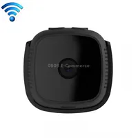 Camsoy C9 Hd 1280 x 720P 70 Degree Wide Angle Wireless Wifi Wearable Intelligent Surveillance Camera, Support Infrared Right Vision  Motion Detection Alarm Loop Recording Timed CaptureBlack