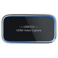 Ck200 1080P Hdmi  Microphone to Audio Usb 3.0 Hd Video Capture Card Device, Support Uvc / Uac Mac
