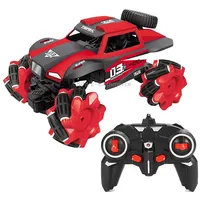 Cx-60 2.4G Remote Control Truck Speed Drift Car Toy Cross-Country Racing Handle  Red