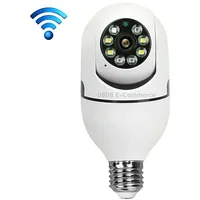 Dp17 2.0 Million Pixels Dual Light Source Smart Dual-Band Wifi 1080P Hd Outdoor Network Bulb Camera, Support Infrared Night Vision  Two-Way Audio Motion Detection Tf Card