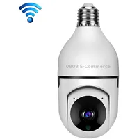 Dp17 2.0 Million Pixels Single Light Source Smart Dual-Band Wifi 1080P Hd Outdoor Network Bulb Camera, Support Infrared Night Vision  Two-Way Audio Motion Detection Tf Card