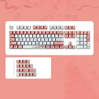 Dye Sublimation Heat Transfer Keycaps For Mechanical KeyboardCherry Blossom