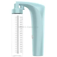 Handheld High Pressure Oxygen Injector Portable Large Spray Facial Moisturizer Household Moisturizing Beauty Equipment, Colour Cyan