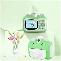 Kx01-1 Smart Photo and Video Color Digital Kids Camera without Memory CardGreenWhite