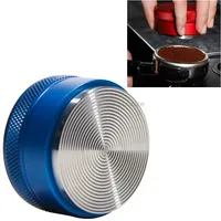 Macaron Stainless Steel Coffee Powder Flat Filling Device, SpecificationthreadBlue