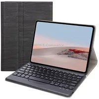 Sfgo Tree Texture Bluetooth Keyboard Leather Case For Microsoft Surface Go 3 / 2 1Black  Black