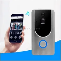 Vesafe Home Vs-M3 Hd 720P Security Camera Smart Wifi Video Doorbell Intercom, Support Tf Card  Night Vision Pir Detection App for Ios and AndroidWith Ding Dong/Chime Grey