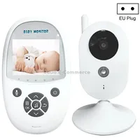Zr302 2.4Ghz Digital Video Smart Baby Monitor Night Vision Camera, Music Player, Two Way Intercom FunctionEu Plug