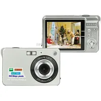 18 Million Pixel Entry-Level Digital Cameras Daily Recording Photos And Videos Macro Student CamerasSilver