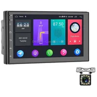 A2798 9 Inch Android Wifi 232G Central Control Large screen Universal Car Navigation Reversing Video Player, Stylestandard12Lights Camera