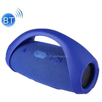 Booms Box Mini E10 Splash-Proof Portable Bluetooth V3.0 Stereo Speaker with Handle, for iPhone, Samsung, Htc, Sony and other Smartphones Blue