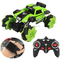 Cx-60 2.4G Remote Control Truck Speed Drift Car Toy Cross-Country Racing  Double Green