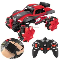 Cx-60 2.4G Remote Control Truck Speed Drift Car Toy Cross-Country Racing  Double Red