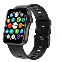 D06 1.6 inch Ips Color Screen Ip67 Waterproof Smart Watch, Support Sport Monitoring / Sleep Heart Rate MonitoringBlack