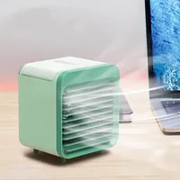 Desktop Humidification Spray Usb Water-Cooled FanGreen