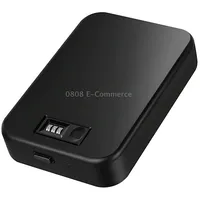Fingerprint / Password Metal Anti-Theft Car Safety Box Valuables Storage Box, Model Os300Fc Black