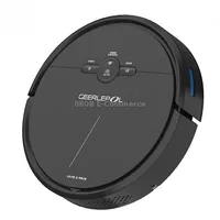 Geerlepol Smart Home Automatic Refilling Sweeping Robot, High Configuration Support Mobile Phone AppBlack