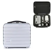 ls-S004 Portable Waterproof Drone Handbag Storage Bag for Dji Mavic Mini 2Silver  Black Liner