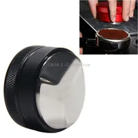 Macaron Stainless Steel Coffee Powder Flat Filling Device, Specificationthree PulpBlack