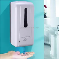 N2001 1000Ml Wall-Mounted Drip Induction Hand Sanitizer Soap Dispenser with Safety Lock