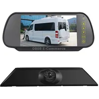 Pz474 Car Waterproof 170 Degree Brake Light View Camera  7 inch Rearview Monitor for Iveco Daily 4 Gen