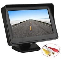 Pz-703 4.3 inch Tft Lcd Car Rearview Monitor with Stand and Sun Shade