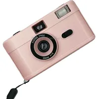 R2-Film Retro Manual Reusable Film Camera for Children without FilmPink