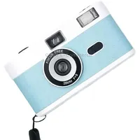 R2-Film Retro Manual Reusable Film Camera for Children without FilmWhiteBlue