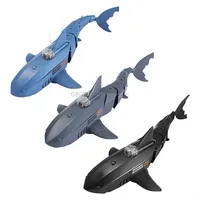 Rc Shark Water Toy With Photo And Video Camera Radio Controlled Boat For ChildrenGray