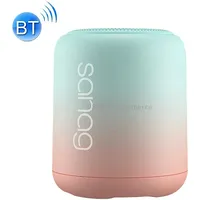 Sanag X6S Outdoor Portable Mini Gradient Bluetooth SpeakerGreen Pink