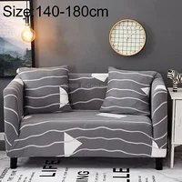Sofa Covers all-inclusive Slip-Resistant Sectional Elastic Full Couch Cover and Pillow Case, Specificationtwo Seat  2 Pcs CaseLine