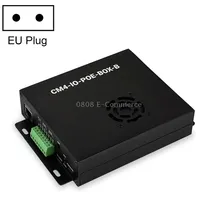 Waveshare Poe Mini-Computer Type B Base Box with Metal Case  Cooling Fan for Raspberry Pi Cm4Eu Plug