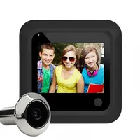 X5 2.4 inch Screen 2.0Mp Security Camera No Disturb Peephole Viewer, Support Tf CardBlack