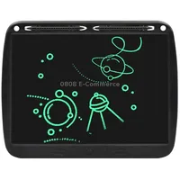 15Inch Charging Tablet Doodle Message Double Writing Board Lcd Children Drawing Board, Specification Monochrome Lines Black 