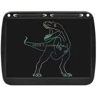 15Inch Charging Tablet Doodle Message Double Writing Board Lcd Children Drawing Board, Specification Colorful Lines Black 