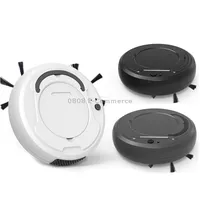 3-In-1 1800Pa Smart Cleaning Robot Rechargeable Auto Robotic Vacuum Dry Wet Mopping CleanerGray