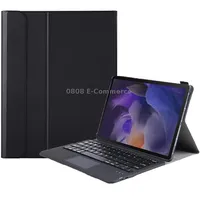 A08-A Ultra-Thin Bluetooth Keyboard Leather Case with Touchpad For Samsung Galaxy Tab A8 2021 Sm-X205 / Sm-X200Black