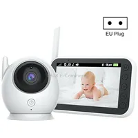Abm100 4.3 inch Wireless Video Color Night Vision Baby Monitor 360-Degree Security CameraEu Plug