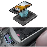 Car Qi Standard Wireless Charger 10W Quick Charging for Cadillac Xt5 Xt6 2019-2022, Left and Right Driving