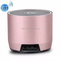 Ewa A3 Mini Speakers 8W 3D Stereo Music Surround Wireless Bluetooth  Portable Sound Bass Support Tf Cards UsbRose Gold